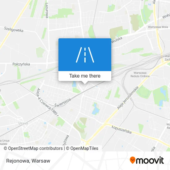 Карта Rejonowa
