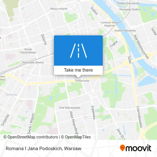 Карта Romana I Jana Podoskich