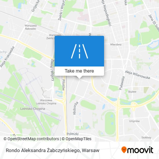 Rondo Aleksandra Żabczyńskiego map