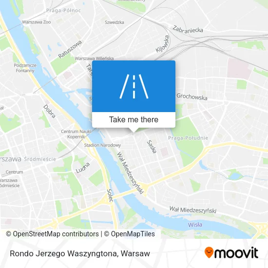 Карта Rondo Jerzego Waszyngtona