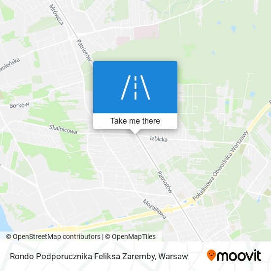 Rondo Podporucznika Feliksa Zaremby map