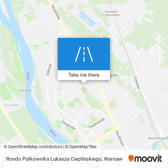 Rondo Pułkownika Łukasza Cieplińskiego map