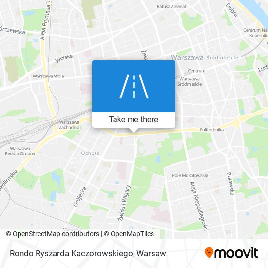 Rondo Ryszarda Kaczorowskiego map