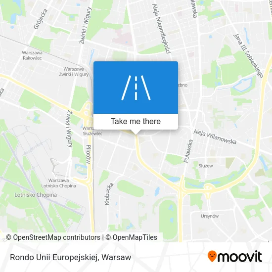 Карта Rondo Unii Europejskiej