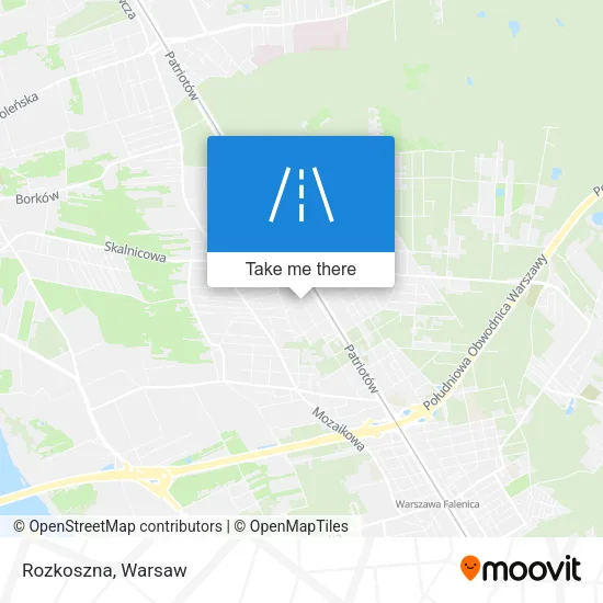Карта Rozkoszna