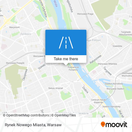 Rynek Nowego Miasta map