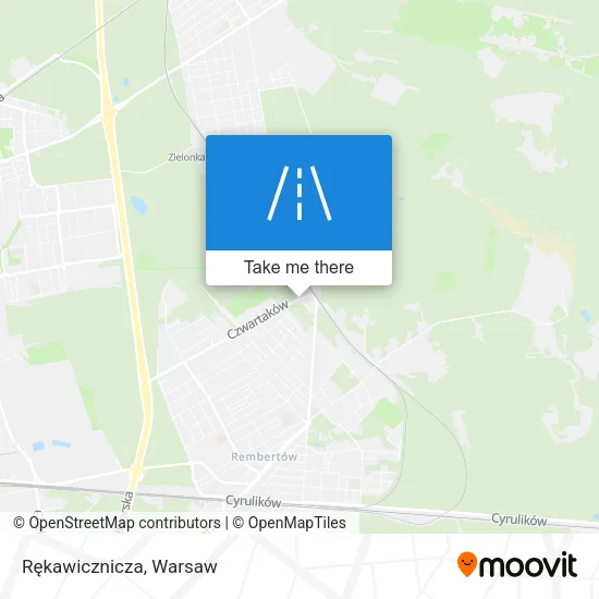 Карта Rękawicznicza