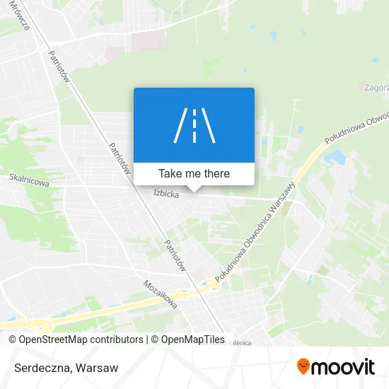 Карта Serdeczna