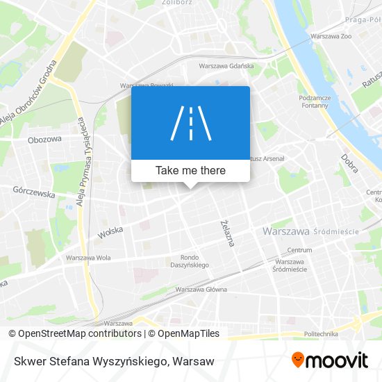 Skwer Stefana Wyszyńskiego map