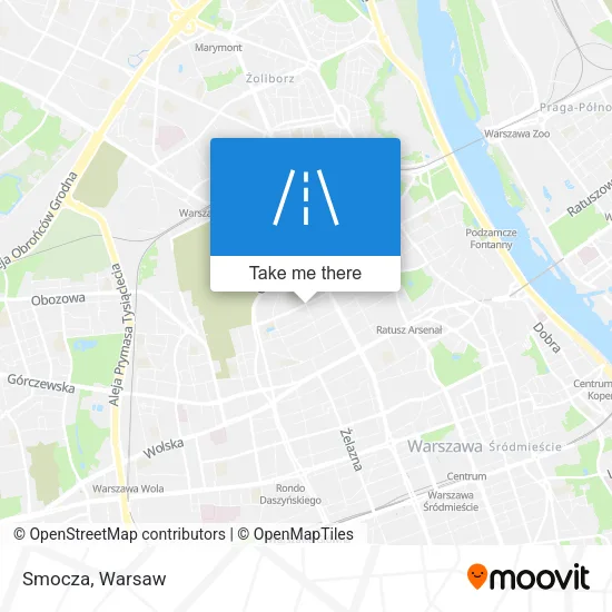 Smocza map