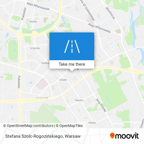 Stefana Szolc-Rogozińskiego map