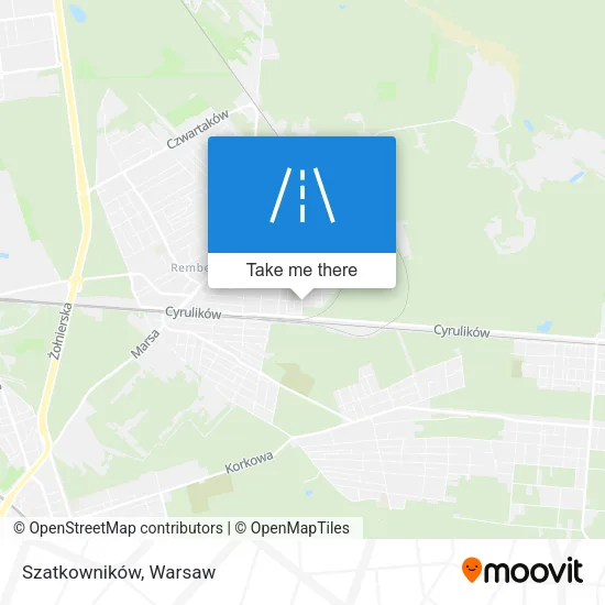 Карта Szatkowników