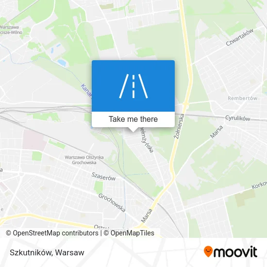 Карта Szkutników