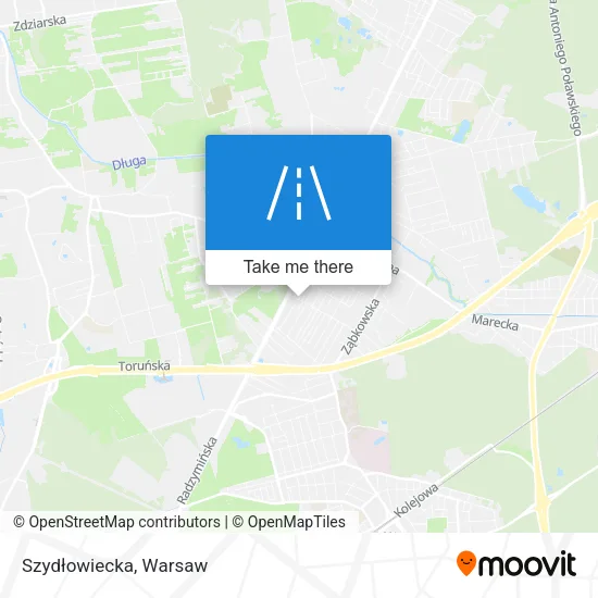 Карта Szydłowiecka