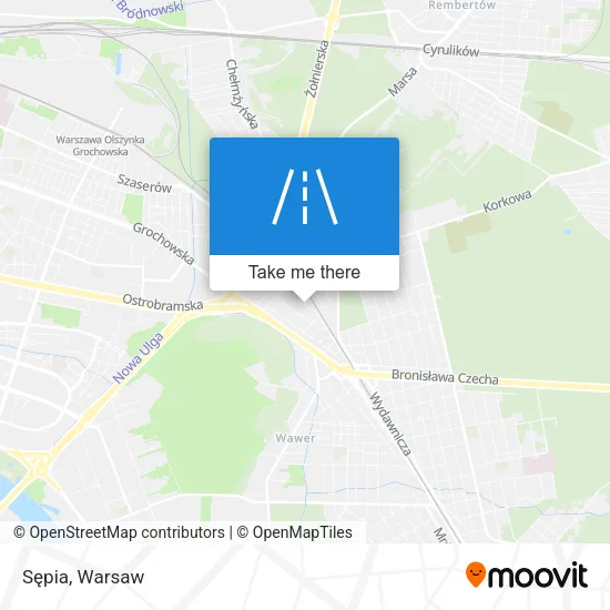 Карта Sępia