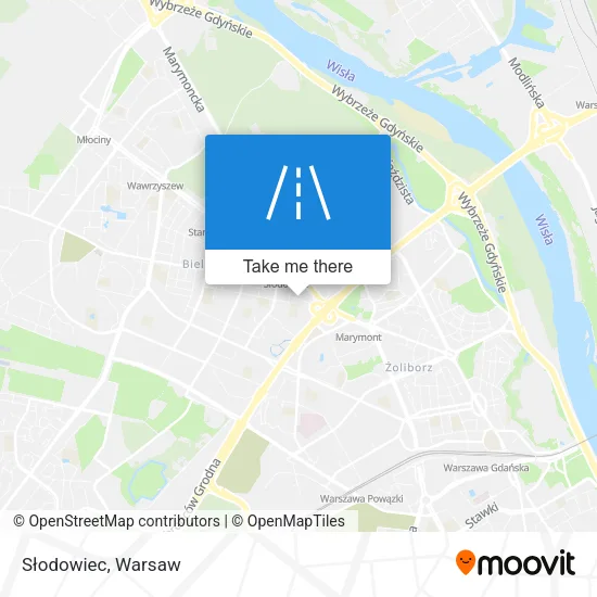 Карта Słodowiec