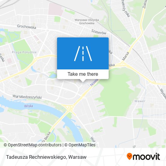 Tadeusza Rechniewskiego map