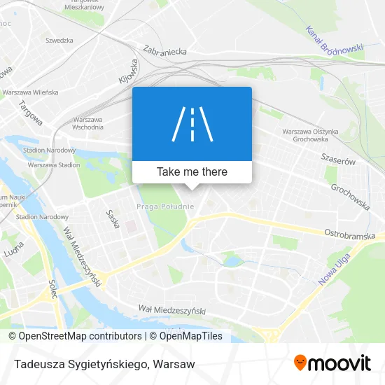 Карта Tadeusza Sygietyńskiego