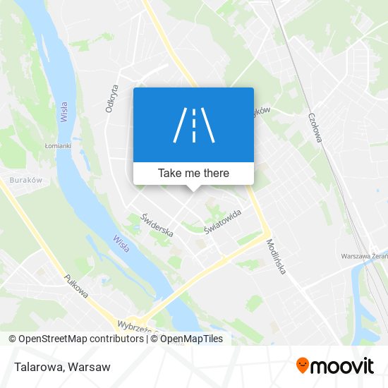 Talarowa map