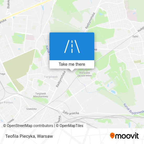 Карта Teofila Piecyka