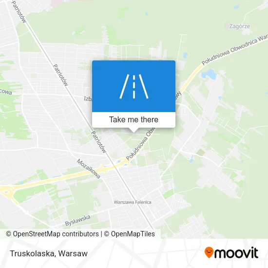 Карта Truskolaska