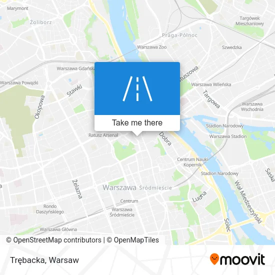 Карта Trębacka