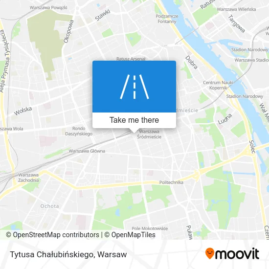 Карта Tytusa Chałubińskiego
