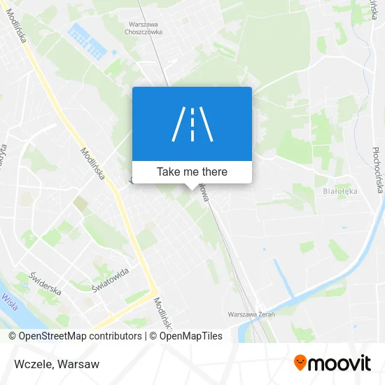 Карта Wczele