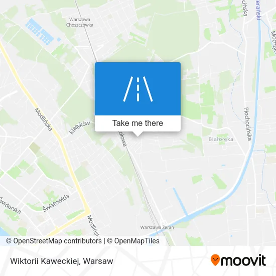 Карта Wiktorii Kaweckiej