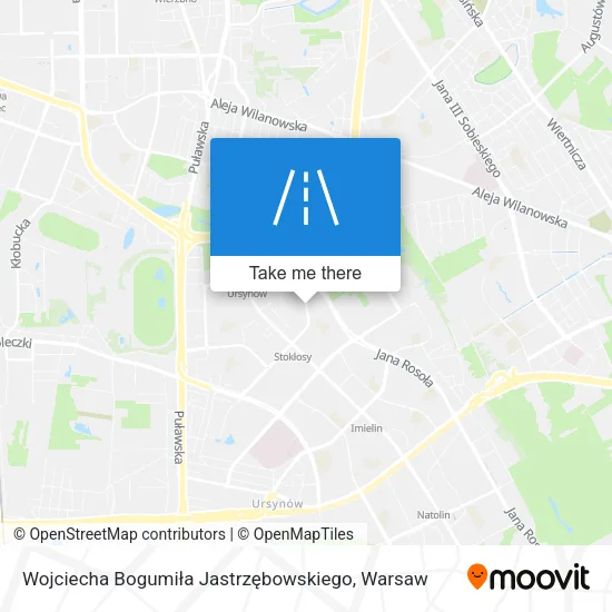 Карта Wojciecha Bogumiła Jastrzębowskiego