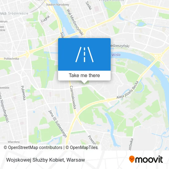 Карта Wojskowej Służby Kobiet