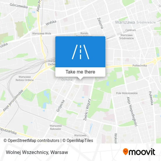 Карта Wolnej Wszechnicy