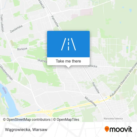 Карта Wągrowiecka