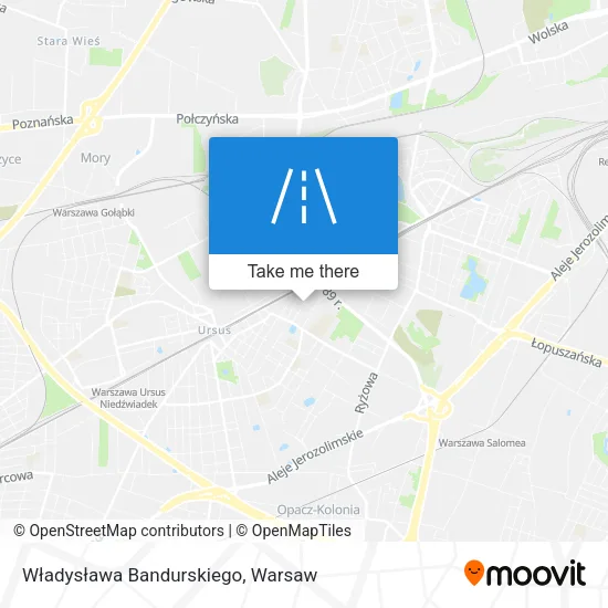 Карта Władysława Bandurskiego