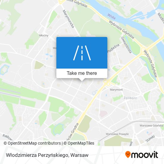 Włodzimierza Perzyńskiego map