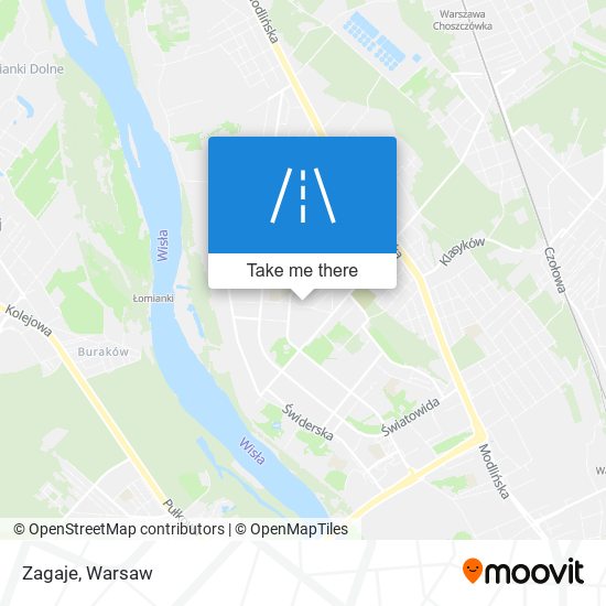 Zagaje map