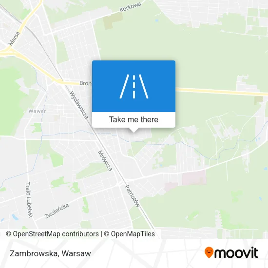 Карта Zambrowska