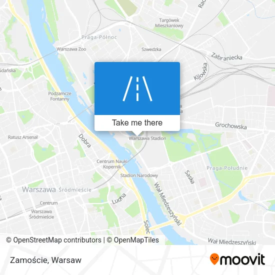 Карта Zamoście