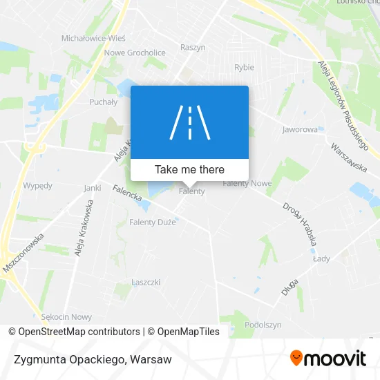 Карта Zygmunta Opackiego