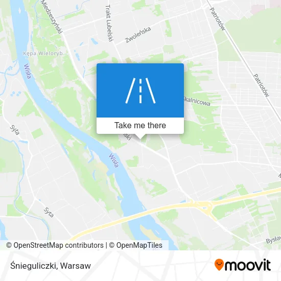 Карта Śnieguliczki