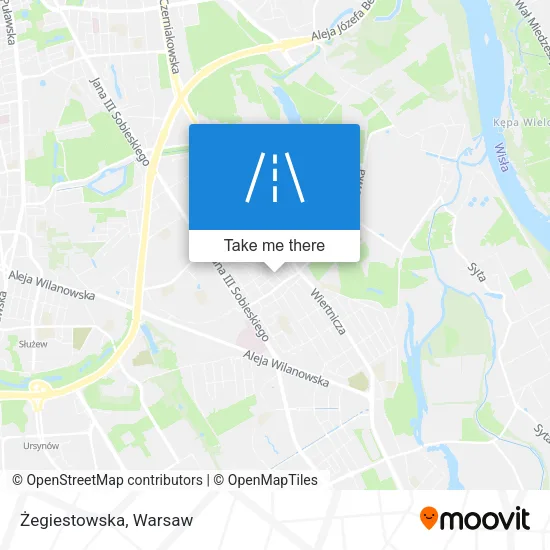 Карта Żegiestowska