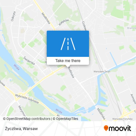 Życzliwa map