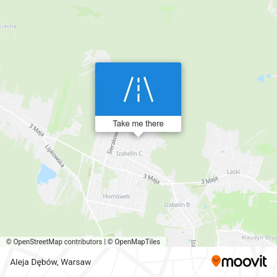 Карта Aleja Dębów