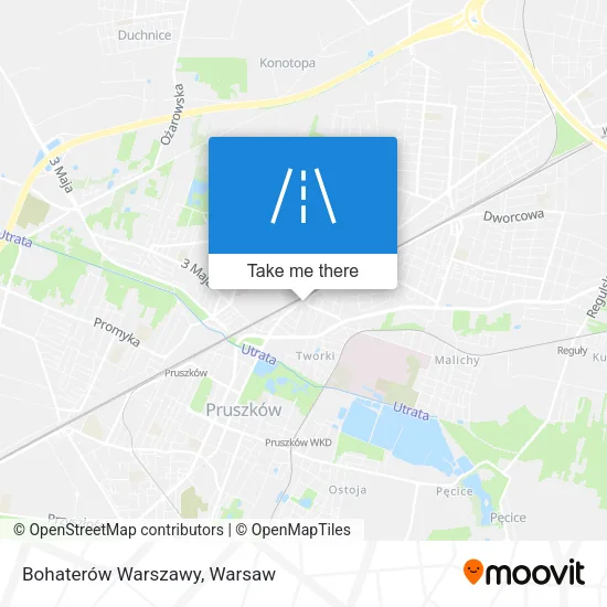 Карта Bohaterów Warszawy