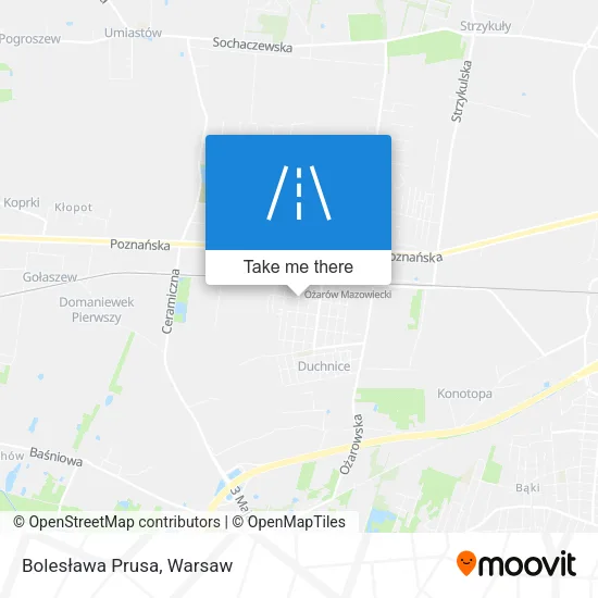 Карта Bolesława Prusa