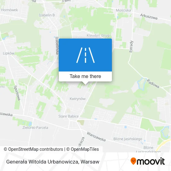 Карта Generała Witolda Urbanowicza