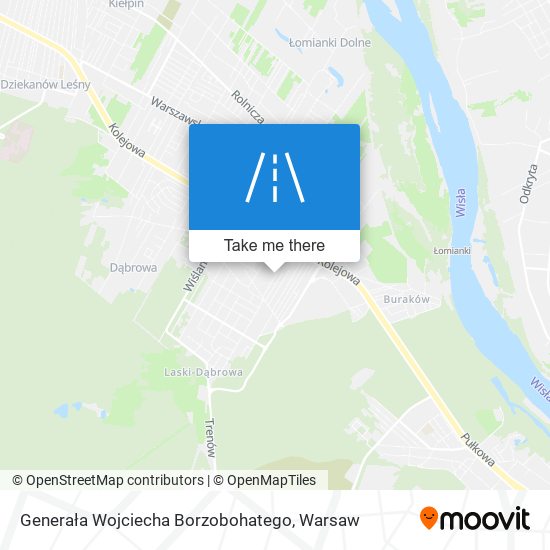 Generała Wojciecha Borzobohatego map