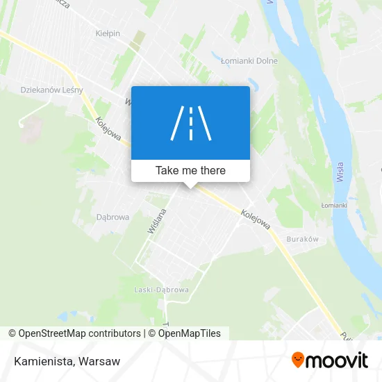 Карта Kamienista