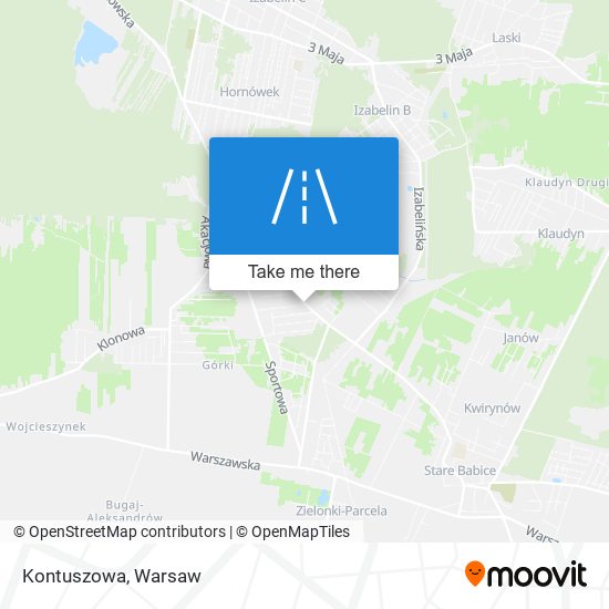 Kontuszowa map