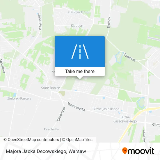 Карта Majora Jacka Decowskiego